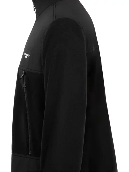Geacă Carhartt Wip din fleece negru
