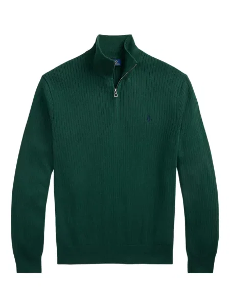 Μικρός κασκέτο Polo Ralph Lauren με χαμηλή μέση υφαίνω διαγωνίως πράσινο