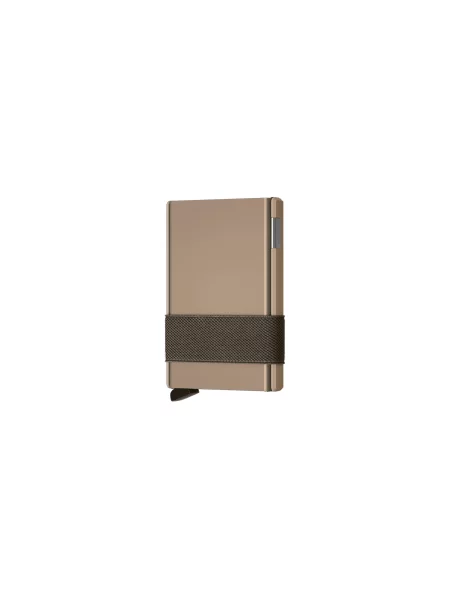 Secrid Cardslide Desert Unisex Portfel Secrid Jasnobrązowy CS-Desert-One-size Size: One size beżowy
