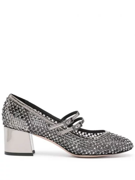 Pantofi cu toc Le Silla gri
