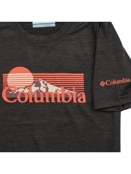 Cămașă cu mânecă scurtă copii Columbia gri