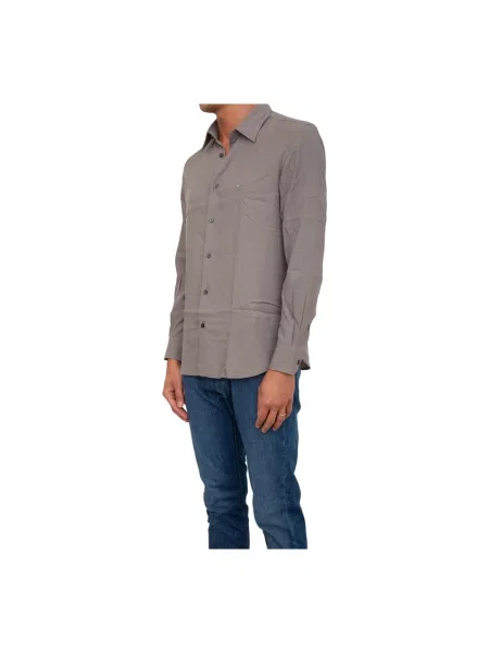 Koszula Emporio Armani casual szara