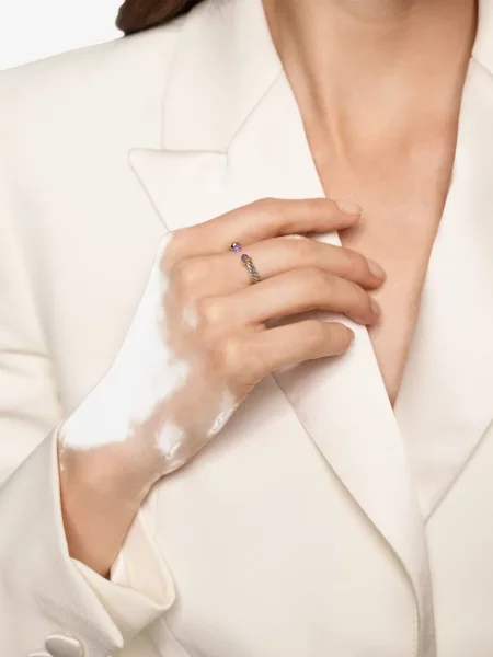 Inel David Yurman argintiu