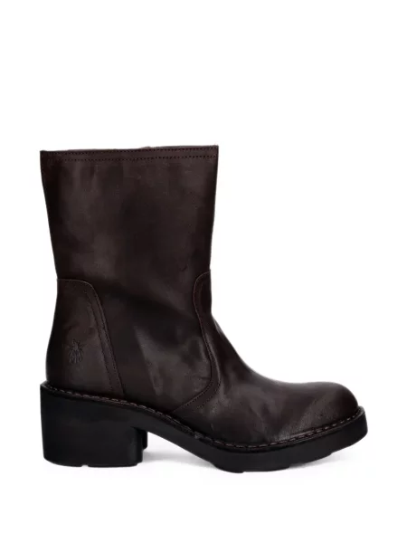Botine Fly London din piele maro