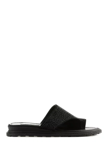 ILVI Шльопанці Шкіра чорний