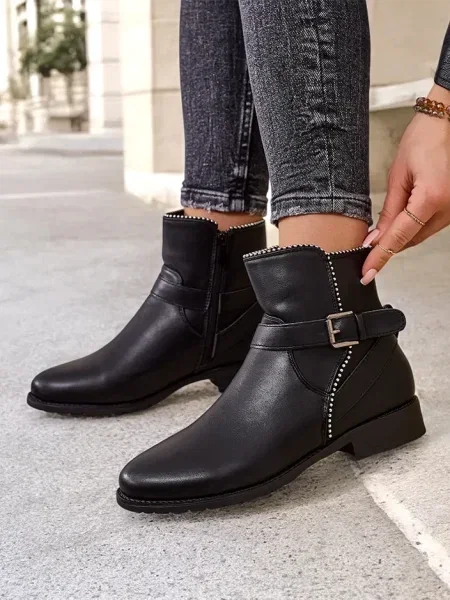 Botine Resti negru