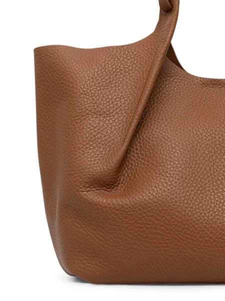 Кожена шопинг чанта Gianni Chiarini кафяво