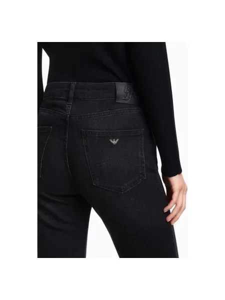 Jeansy Emporio Armani czarne