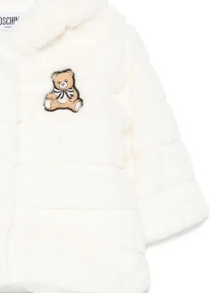 Kurtka dziecięca Moschino biała