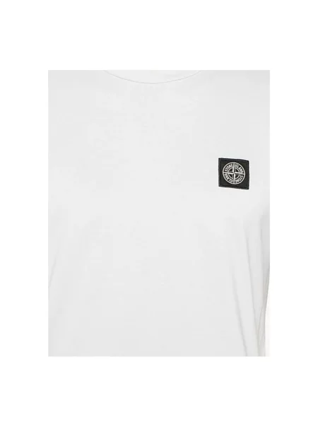 Koszulka Stone Island z kamieniami casual szara