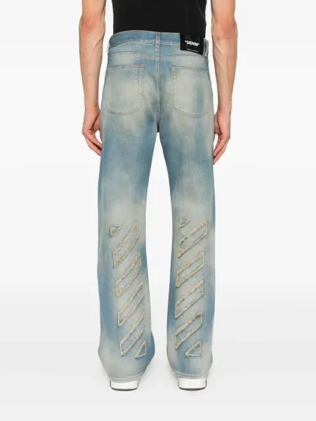 Blugi Off-white alb