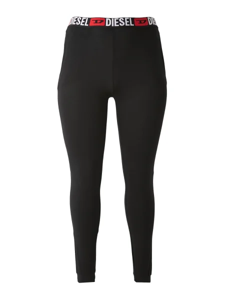 DIESEL Hlače BABYX-D-CORE rdeča / črna bela