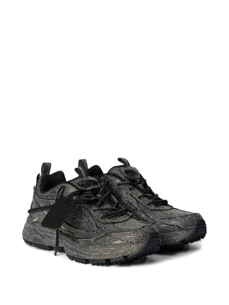 Sneakerși Off-white de cristal alb