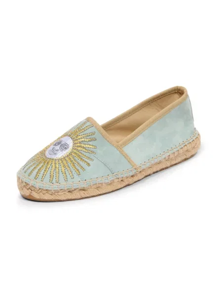 Espadryle La Martina niebieskie