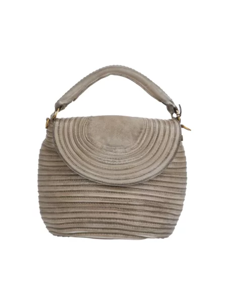 Torebka Majo skórzana szara