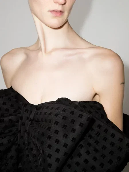 Rochie Rotate Birger Christensen cu funde negru
