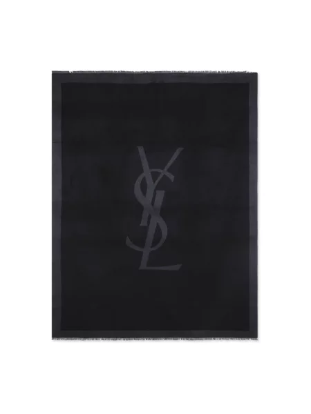 Szal Saint Laurent czarna