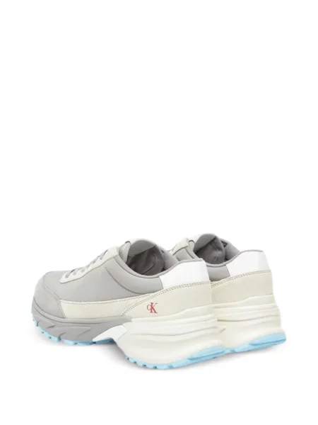 Sneakers Calvin Klein Jeans σουέντ γκρι
