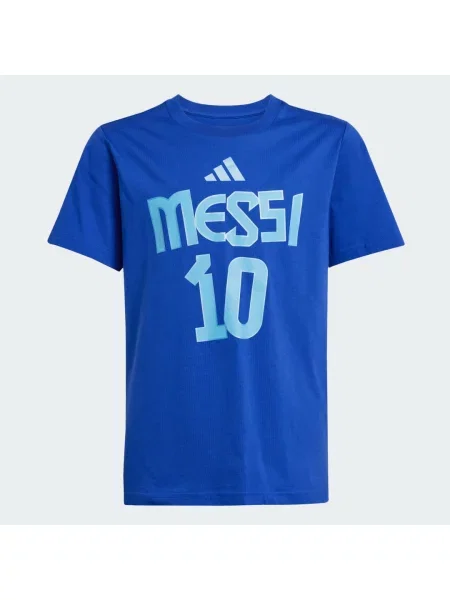 Tričko Messi Name and Number Graphic Kids modré