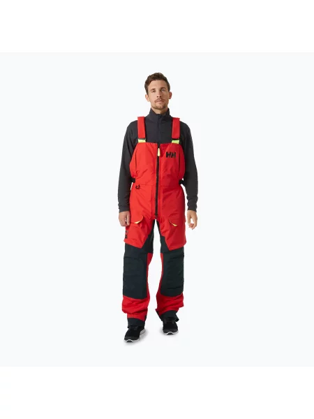 Jachtařské kalhoty Helly Hansen Aegir Race Bib alert red červené