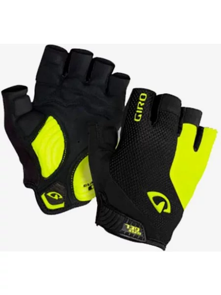 Rękawiczki Giro Strate Dure Supergel Fluo Żółte S czarne