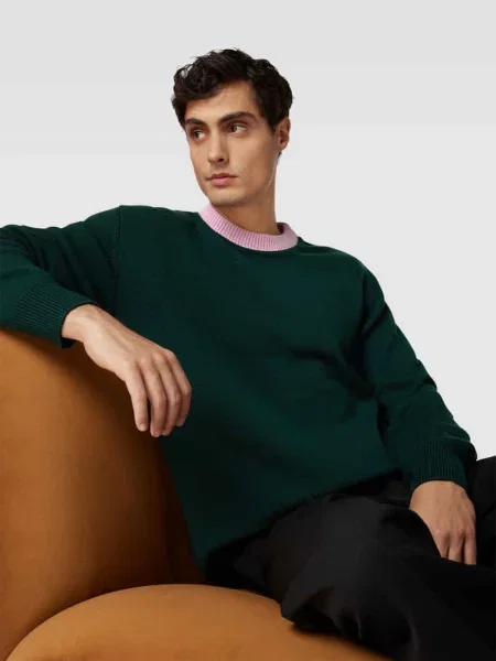 Oversized sweter wełniany z czystej wełny Botter