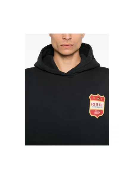 Bluza z kapturem Rhude czarna