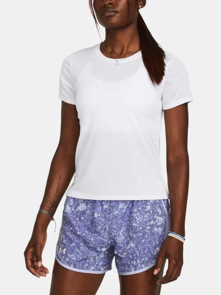 Bežecké tričko Under Armour biela