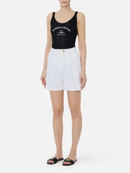Шорты Elisabetta Franchi белые