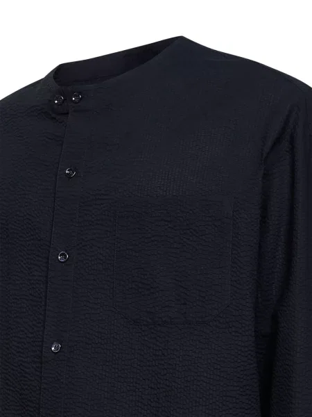 Риза Giorgio Armani джобове на гърдите синьо