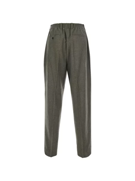 Pantaloni Golden Goose de lână gri