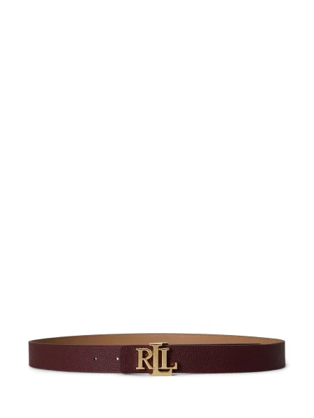 Lauren Ralph Lauren Curea maro cămilă / burgundy roșu