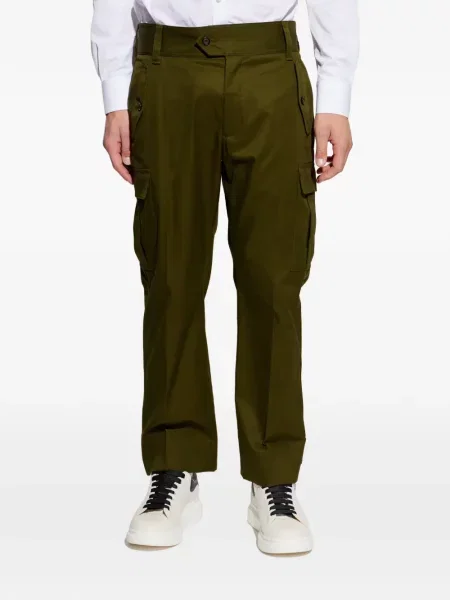 Pantaloni cargo Alexander Mcqueen verde