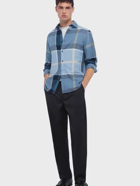 Картата сорочка Springfield синя