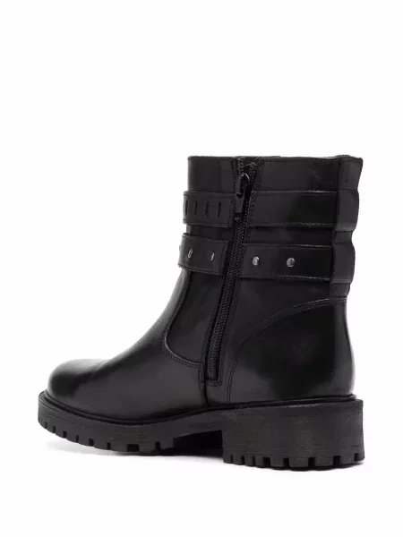 Botine Geox din piele negru