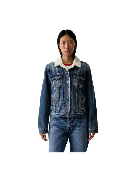 Kurtka jeansowa Levi's niebieska