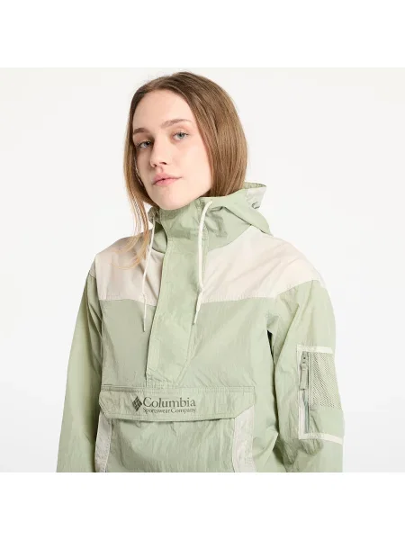 Kurtka przeciwwiatrowa Columbia Challenger II Windbreaker safari/dark stone khaki