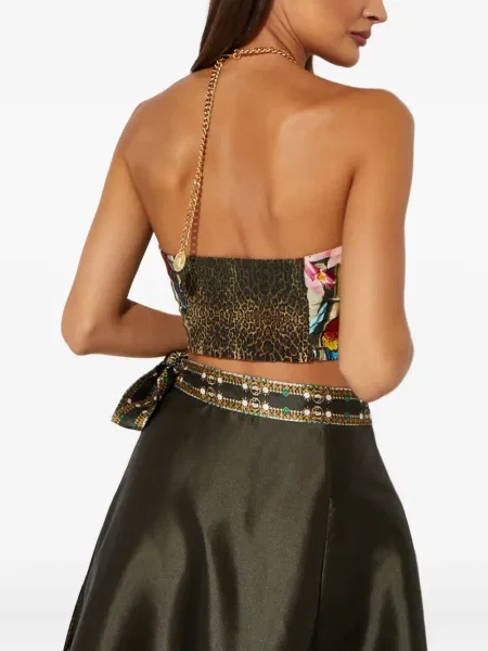 Top Camilla negru