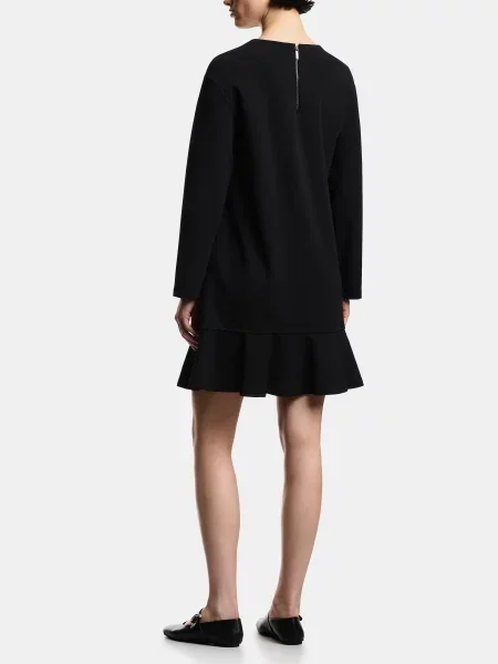 Платье мини Emporio Armani черное