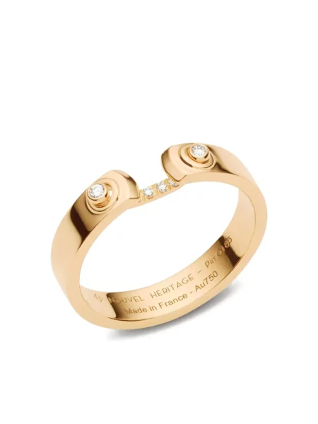 Бизнес пръстен Nouvel Heritage жълто