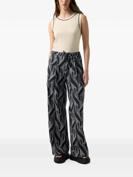 Pantaloni Bogner cu imagine albastru