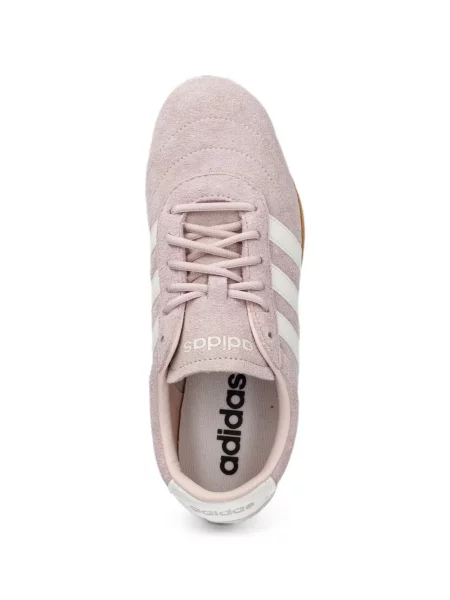 Lung papuci Adidas cu mâneci lungi cu dungi albastru