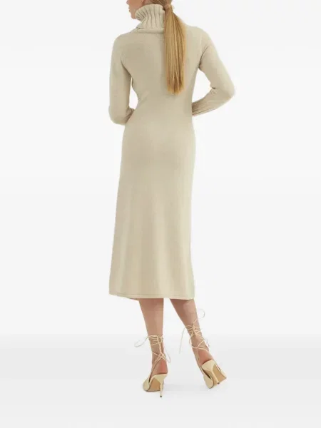 Rochie midi Violante Nessi până la genunchi cu crăpătură de costum