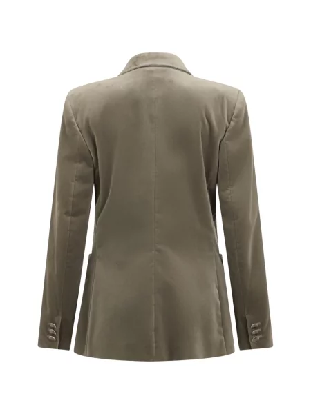 Gulerat sacou Alberta Ferretti verde