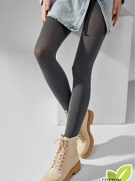 Колготки den BIO COTTON сірі