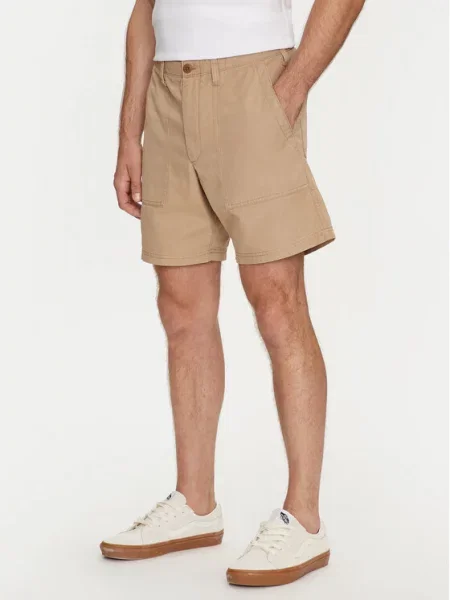 Kratke hlače iz tkanine Gap bež
