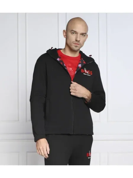 BOSS BLACK Geacă 3 în 1 BOSS X LOONEY TUNES Cuniculus negru