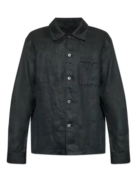 Ленена риза Theory черно