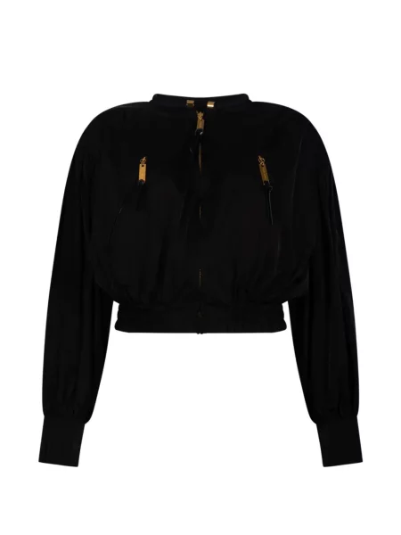 Kurtka bomber Elisabetta Franchi czarny