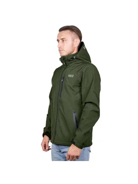 Kurtka softshell Pros Sport SOFTGRIT zielona